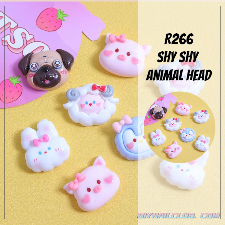 A0555 SHY SHY  Animal head(PRE-SALE)