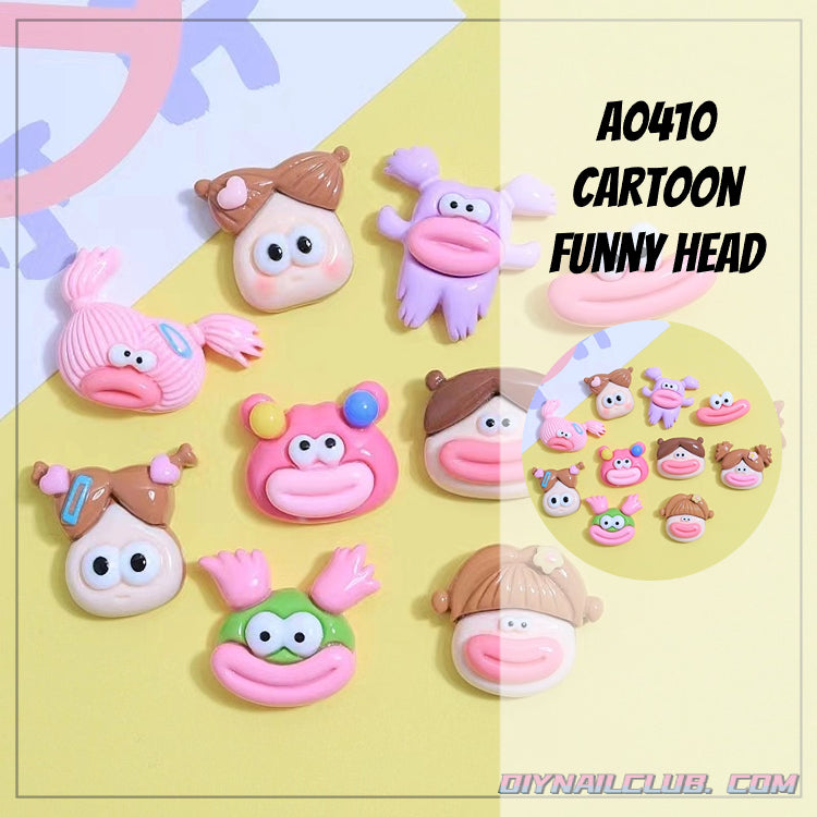 A0181 Cartoon funny head(PRE-SALE)