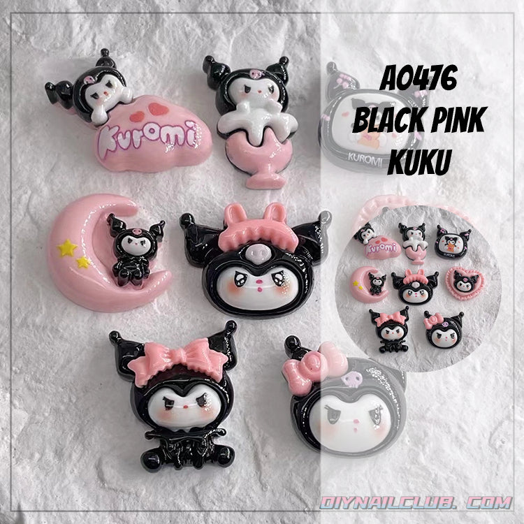 A0199 Black Pink kuku(pre-sale)