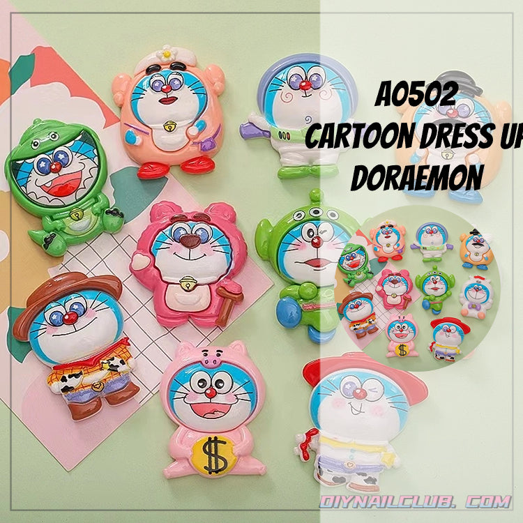 A0224 Cartoon Dress Up Doraemon-medium-sized(pre-sale)-rd