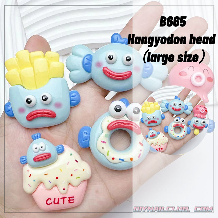 A0555 Hangyodon head (large size)-PRESALE