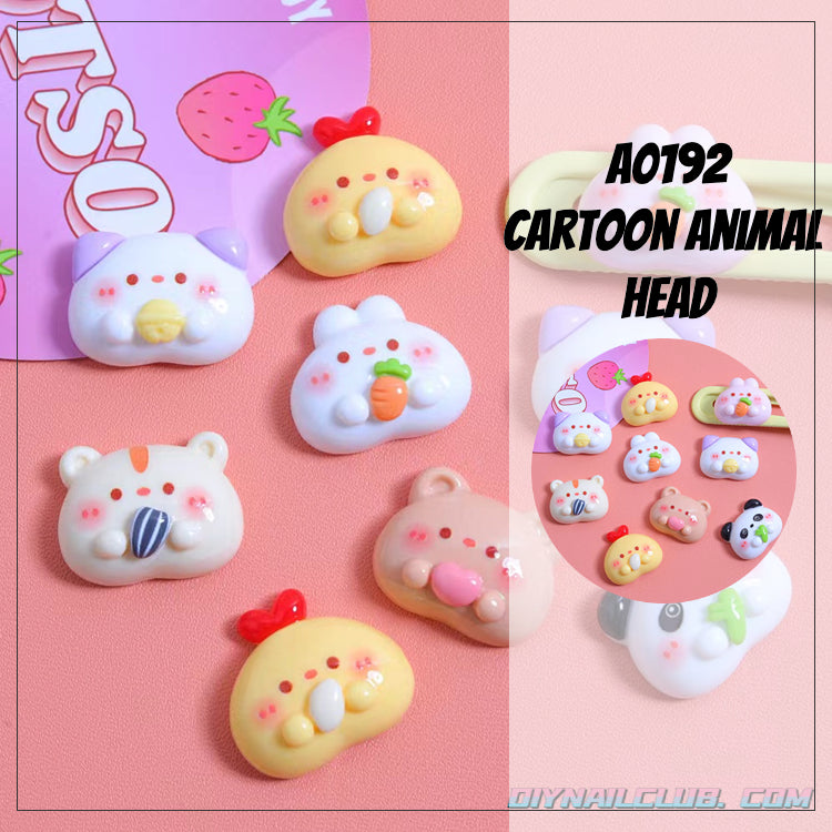 A0092 Cartoon animal head(pre-sale)