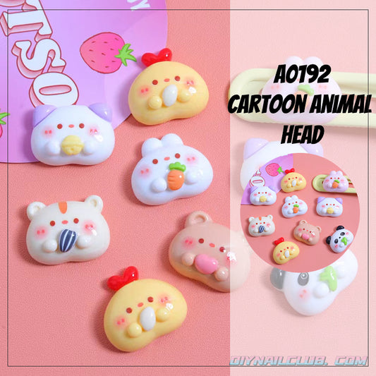 A0092 Cartoon animal  head(pre-sale)