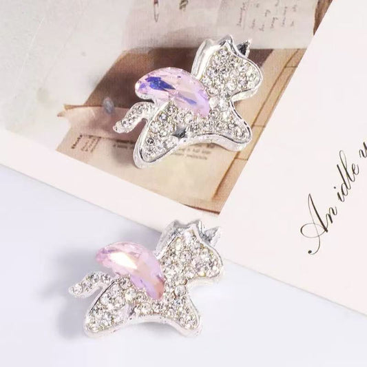 AJ429 3 pcs Unicorn Double-Sided Drill Adhesive DIY Accessories