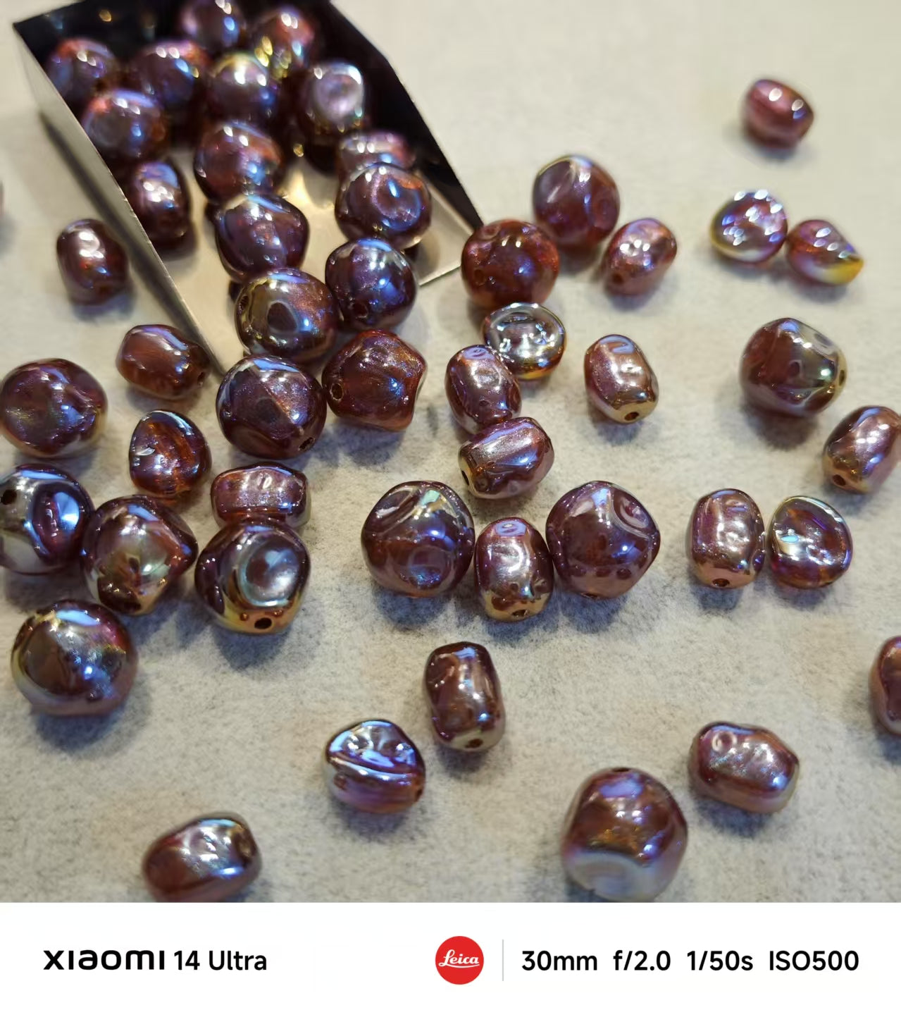 AJ352 50 Pcs Irregular Resin Beads