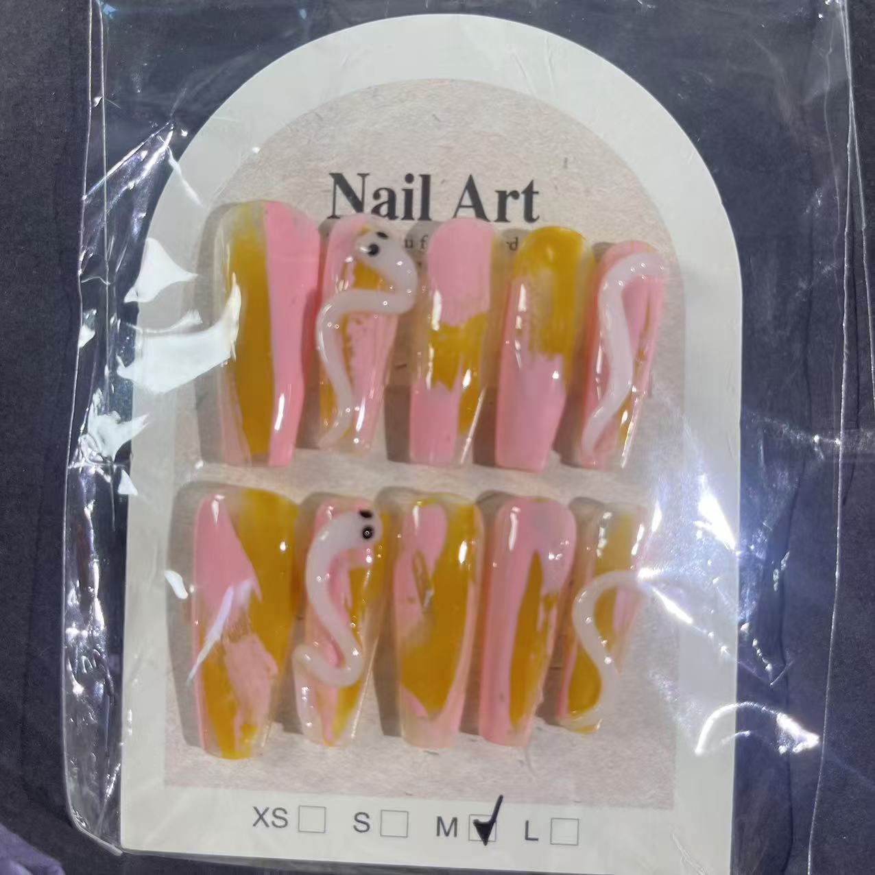 N036【Ready stock】nail charm(m code)