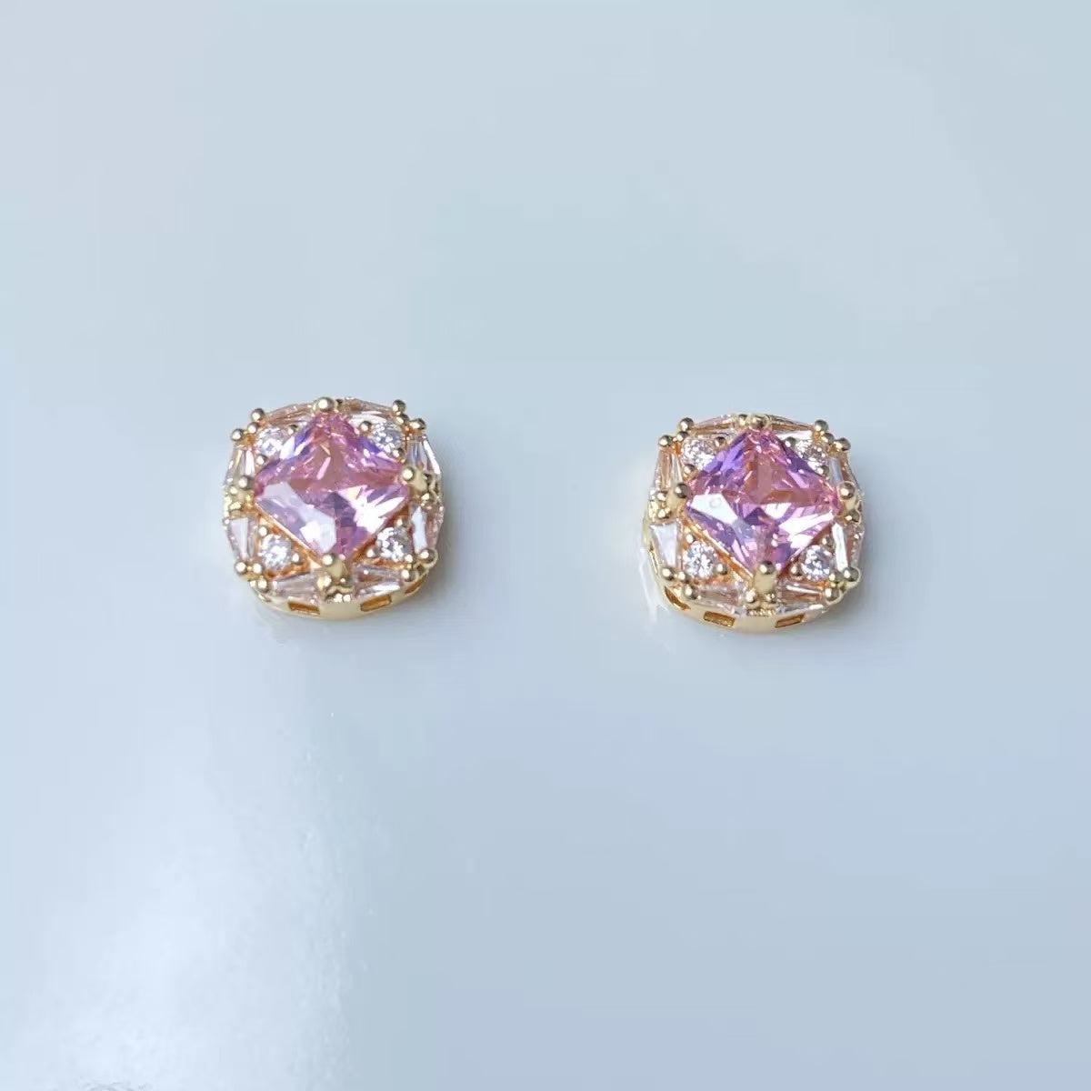AJ235【2pcs Magic Box Zircon Pendants - Sparkling Jewelry Gift