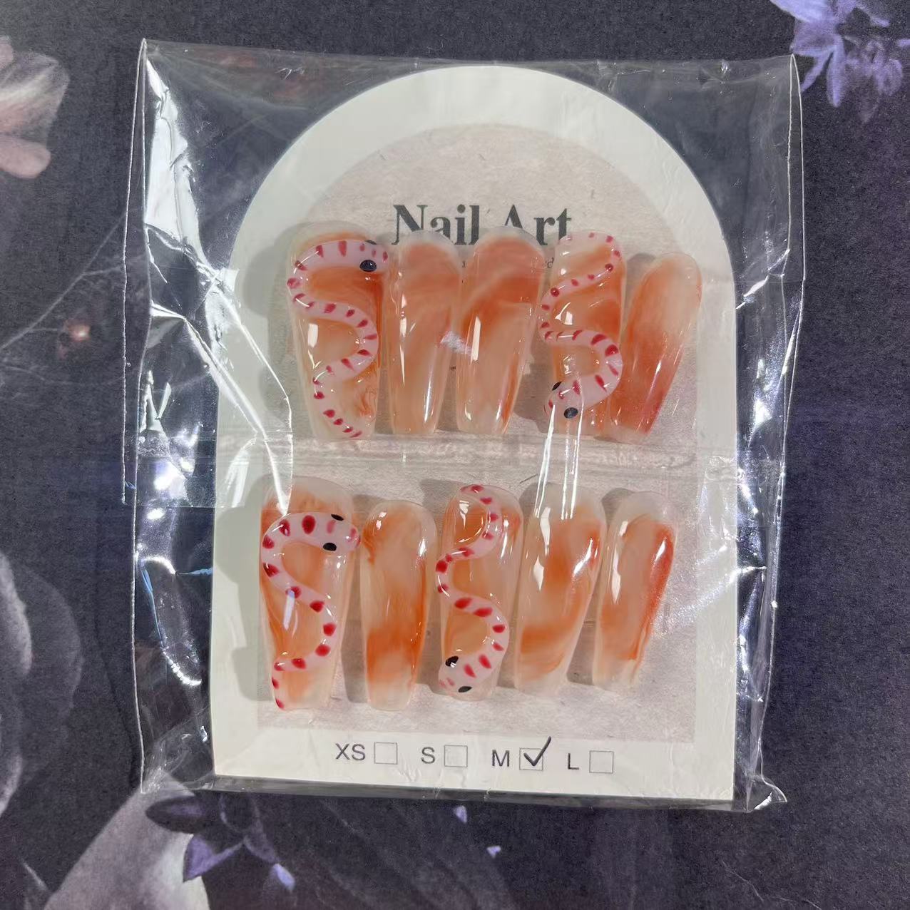 N016【Ready stock】nail charm(32)