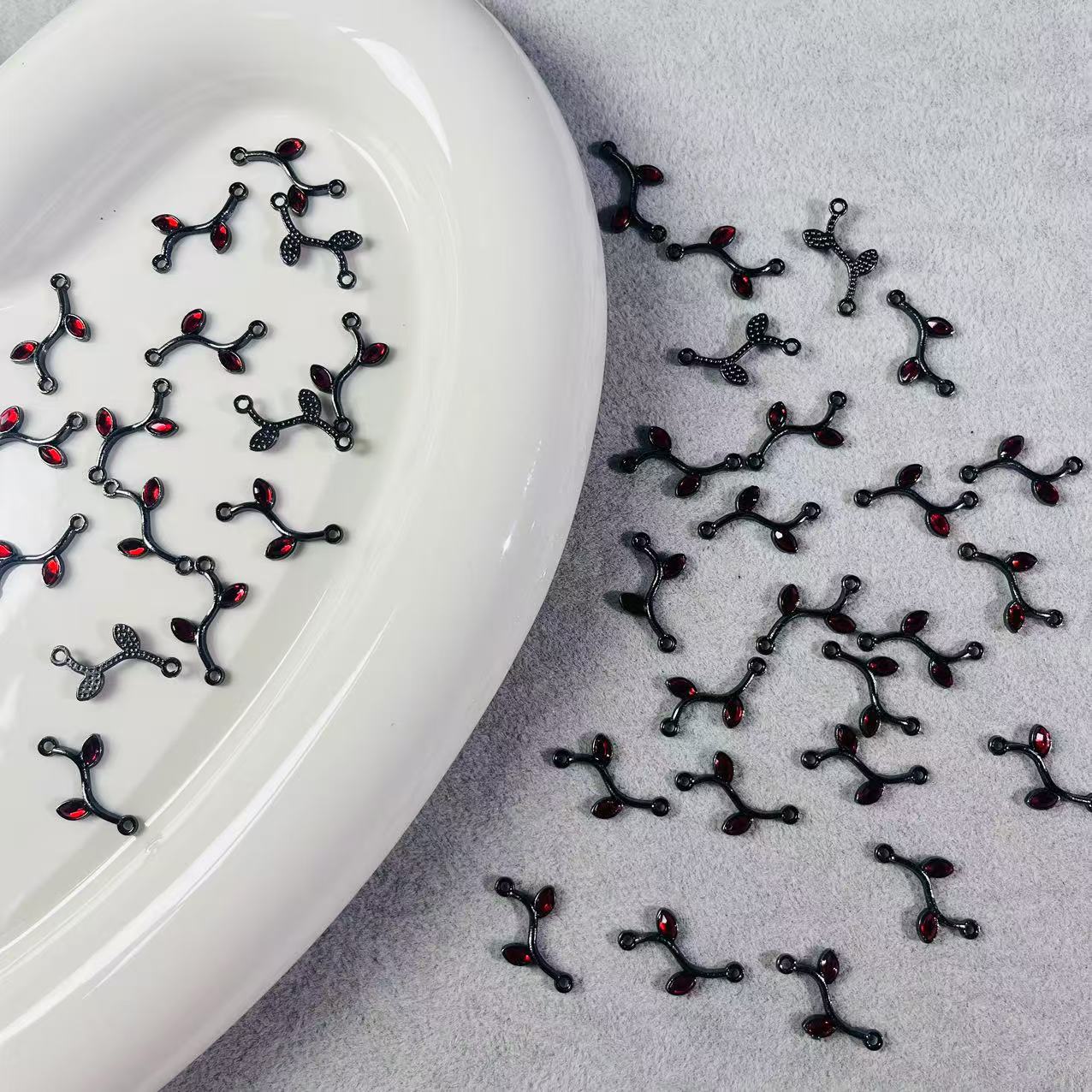 AJ243【Ready stock】Metal bead charm