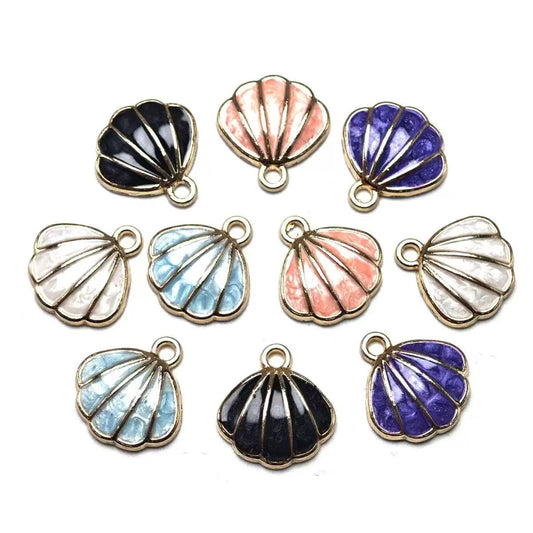 AJ349 20pcs Ocean Theme Pendants - Sea Style Charms for Necklace/Earring Making