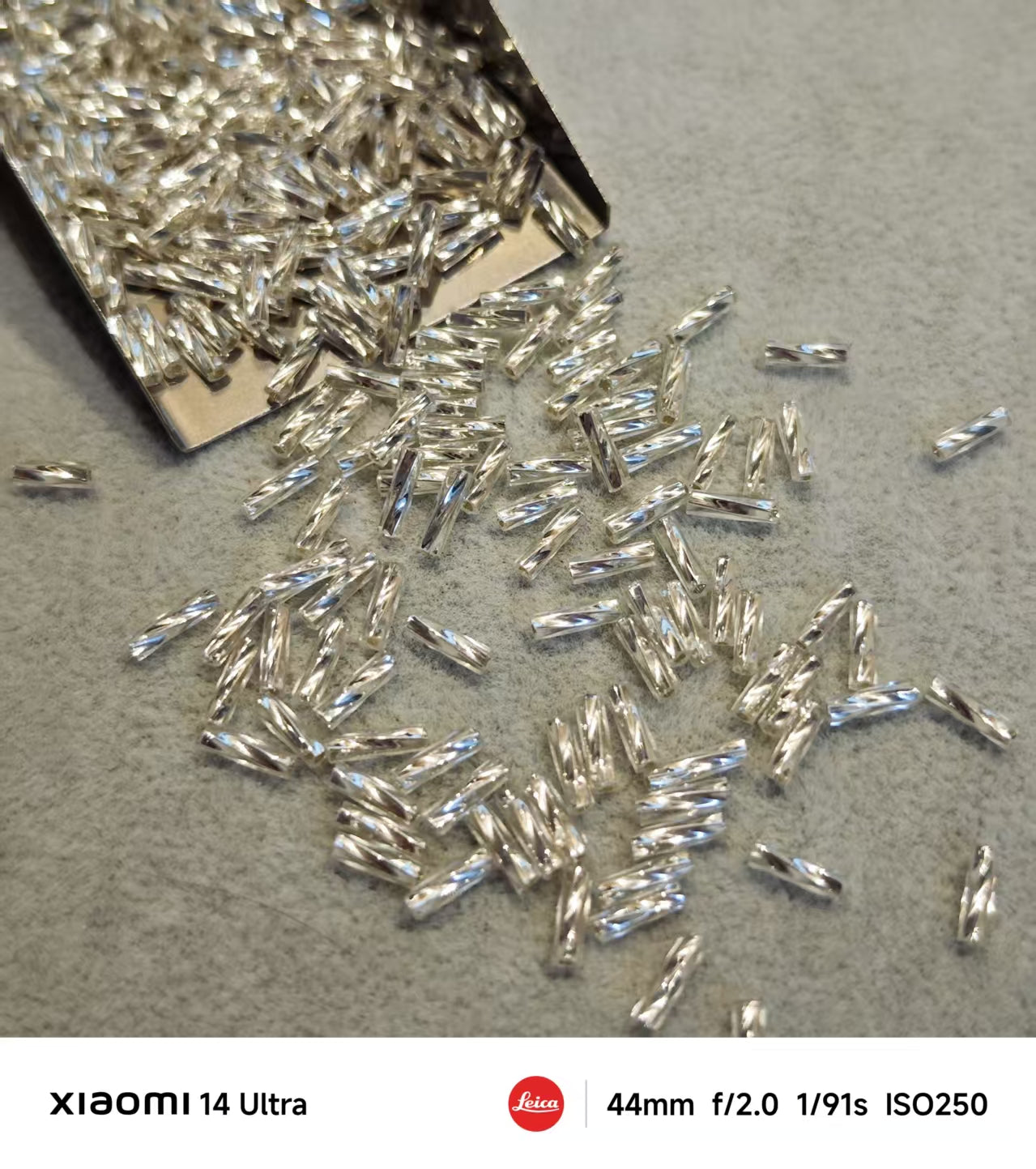 AJ351 【0.0441lb/20g】 6mm Curved Tube Spacer Beads