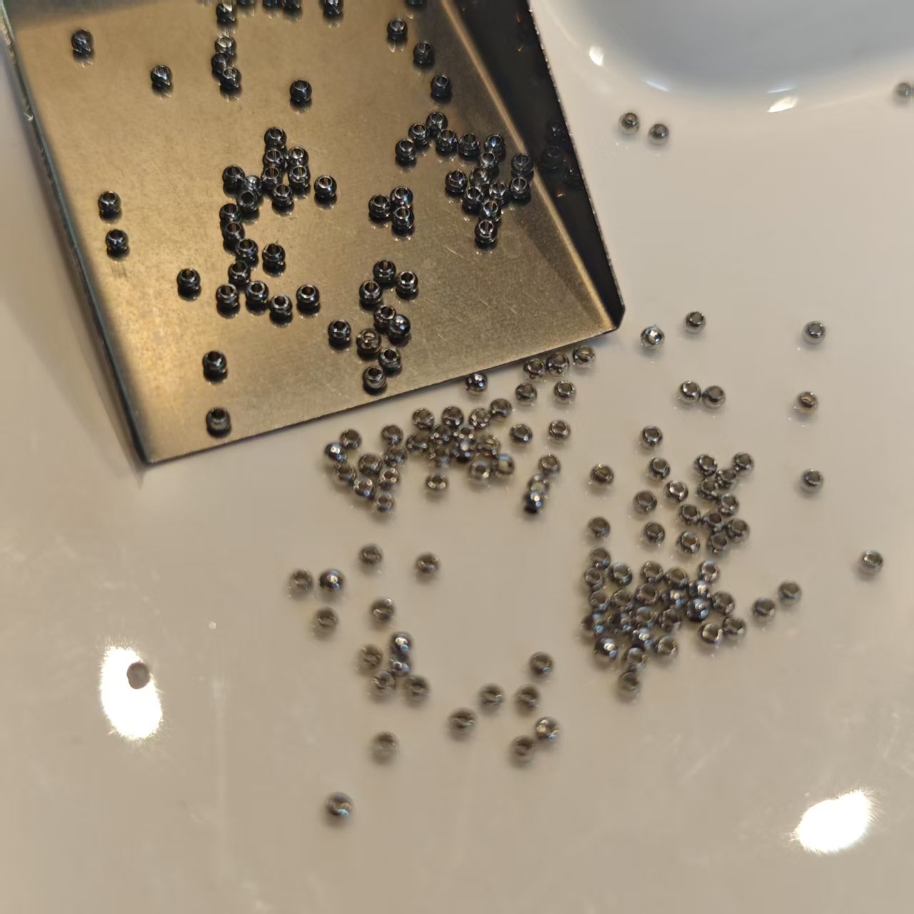 AJ143 100pcs Mini Spacer Beads