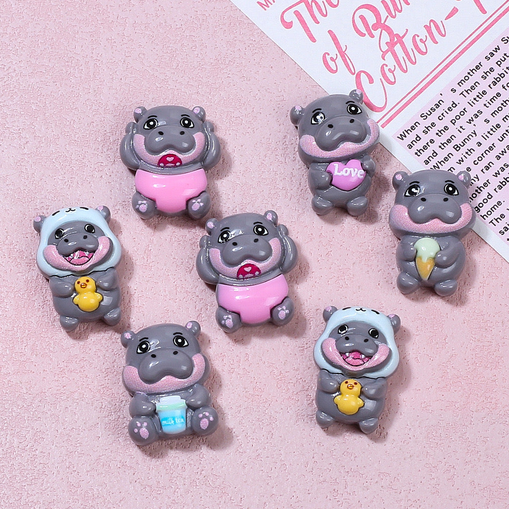A1075 cute hippo(pre-sale)