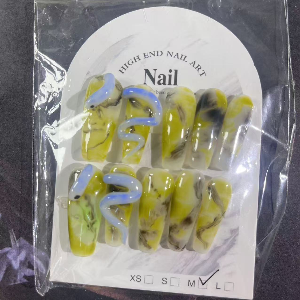 N035【Ready stock】nail charm(m code)