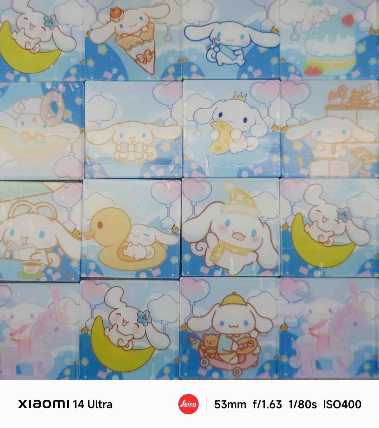 AJ337 【20pcs】4cm x 4cm Cinna Acrylic Square Piece