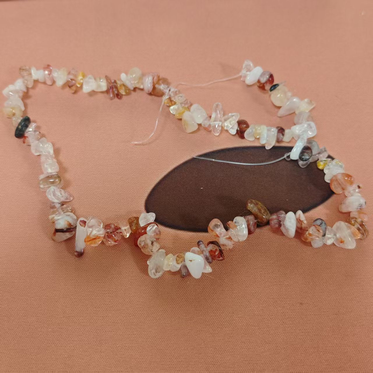 AJ090【Irregular Stone Bead Strand