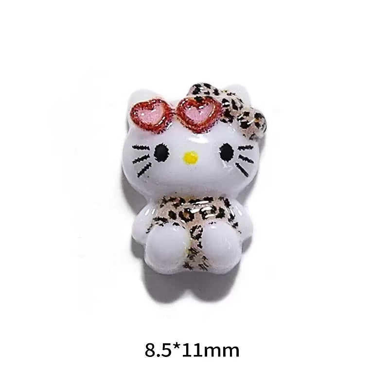 AJ092【Clearance】 Leopard Print HK Nail Art Charms,around 400pcs