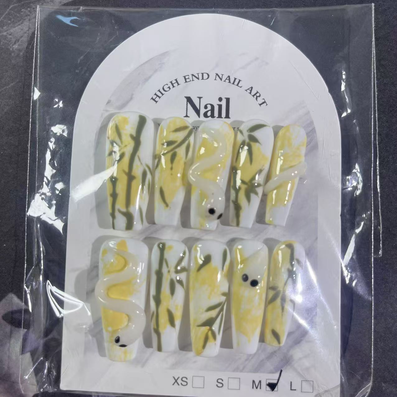 N021【Ready stock】nail charm(m code)