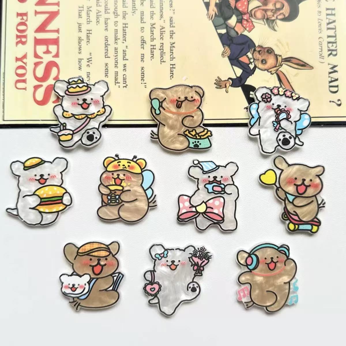 Yv016【presale】Line Bear acrylic