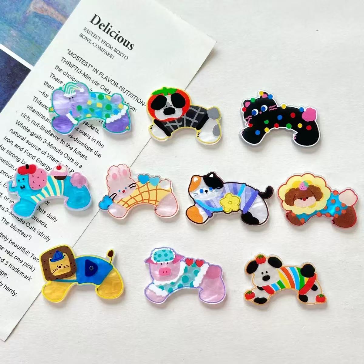 Yv030【presale】puppy acrylic