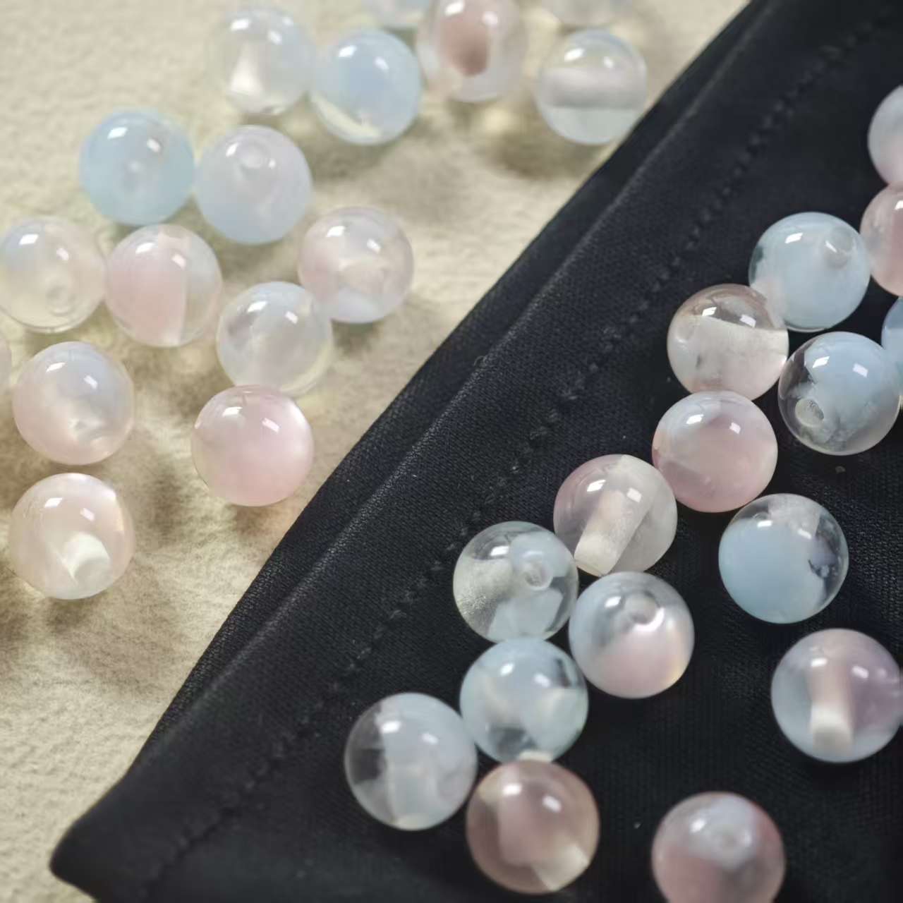 B019【25pcs】 8mm Resin beads