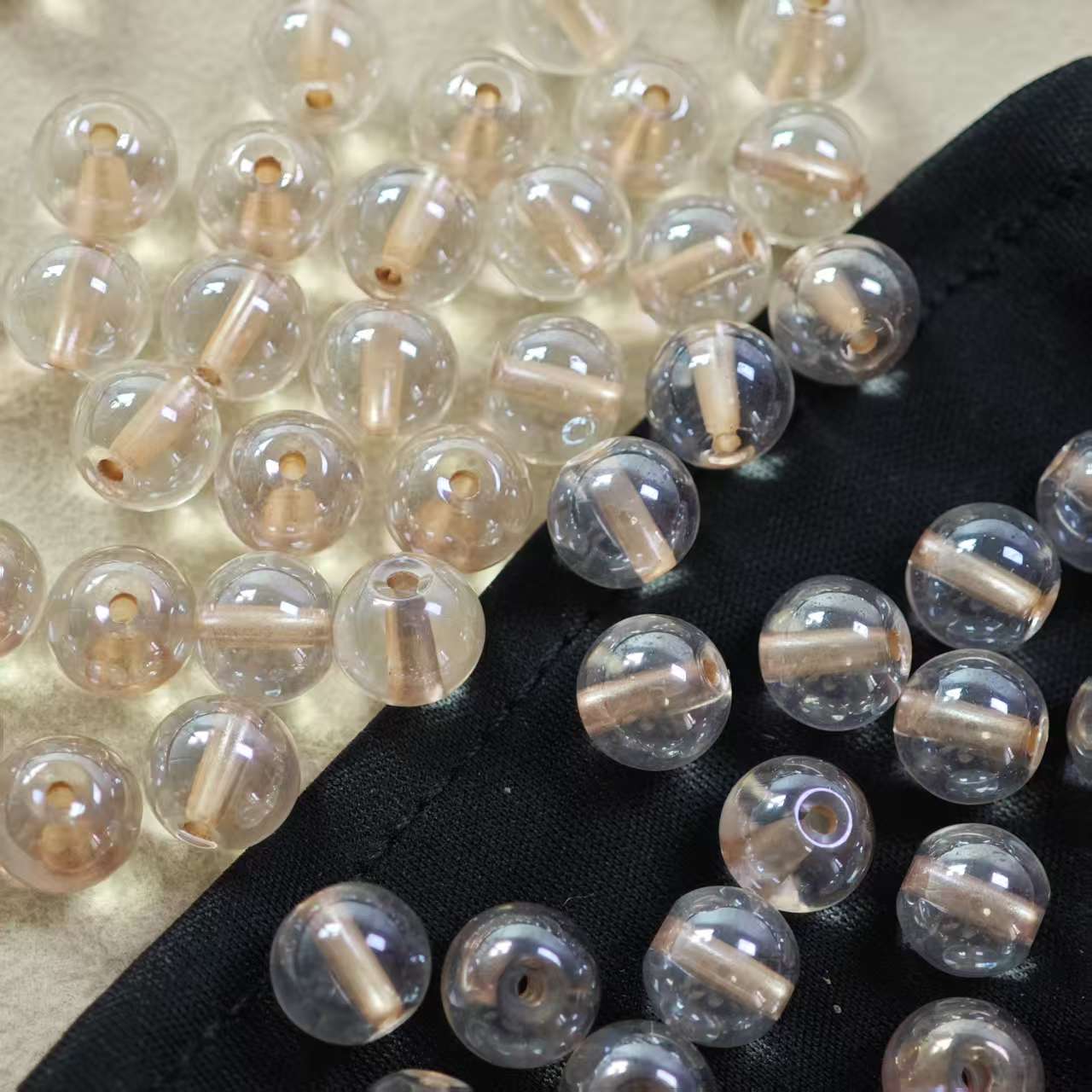 B024【30pcs】 8mm glass beads