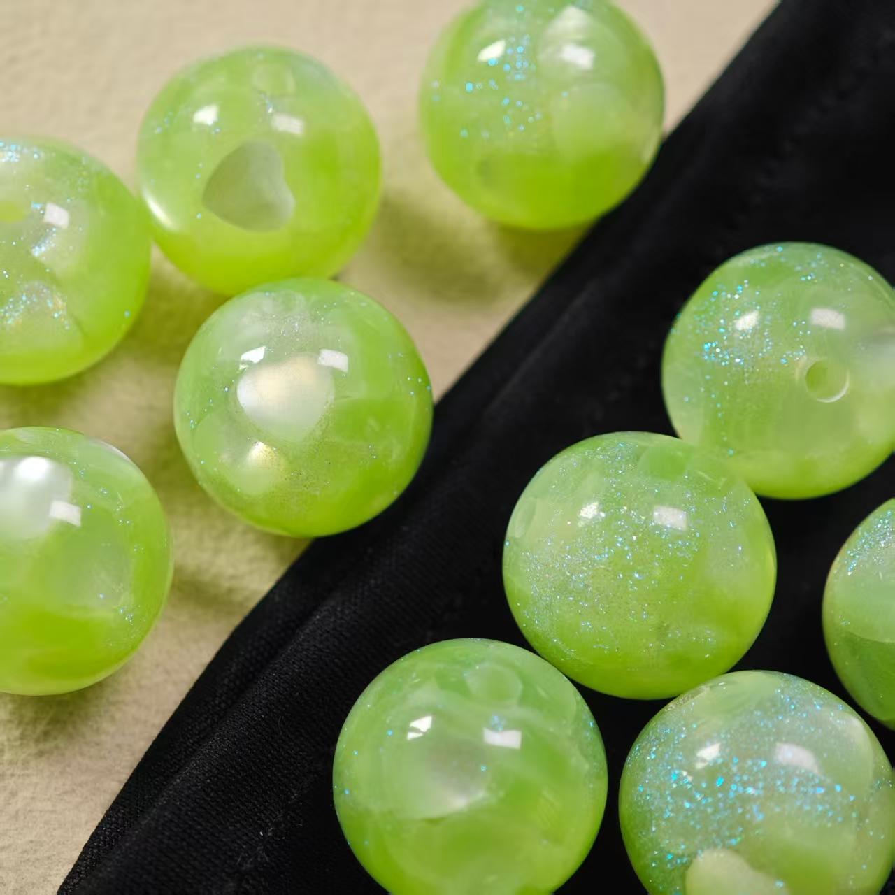 E026【5pcs】 16mm resin beads