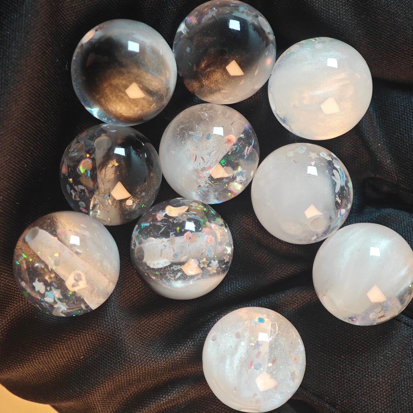E094【10pcs】 16mm resin beads