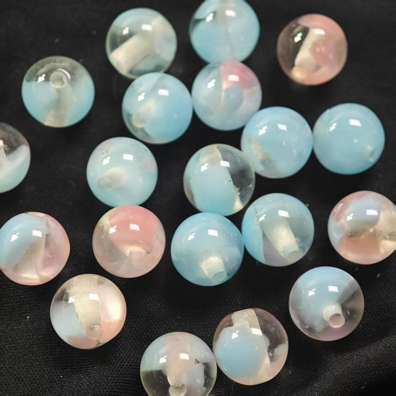 F001【20pcs】10mm resin beads