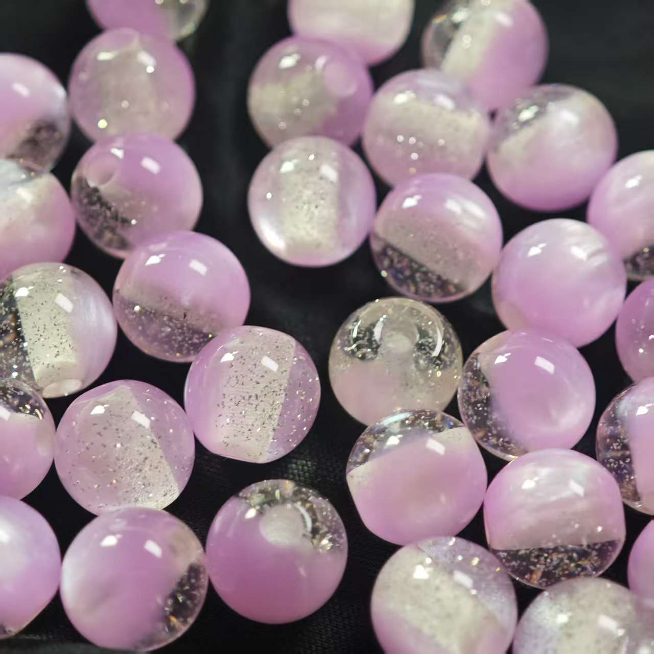 F005【25pcs】10mm resin beads
