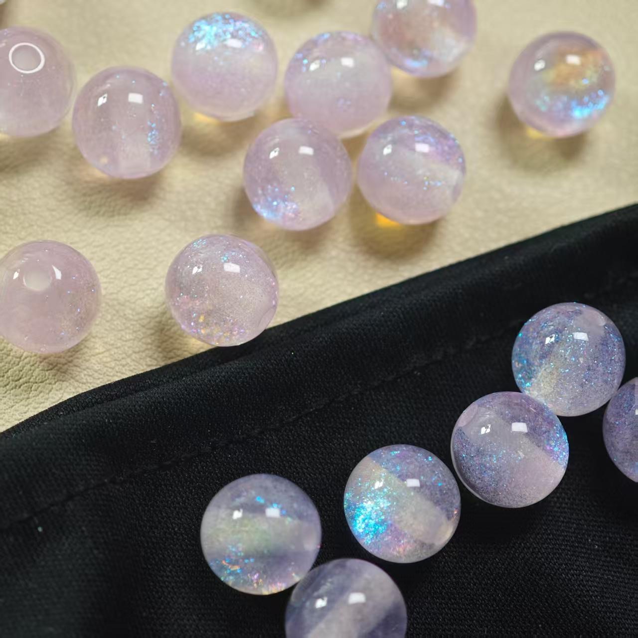 F008【25pcs】10mm resin beads