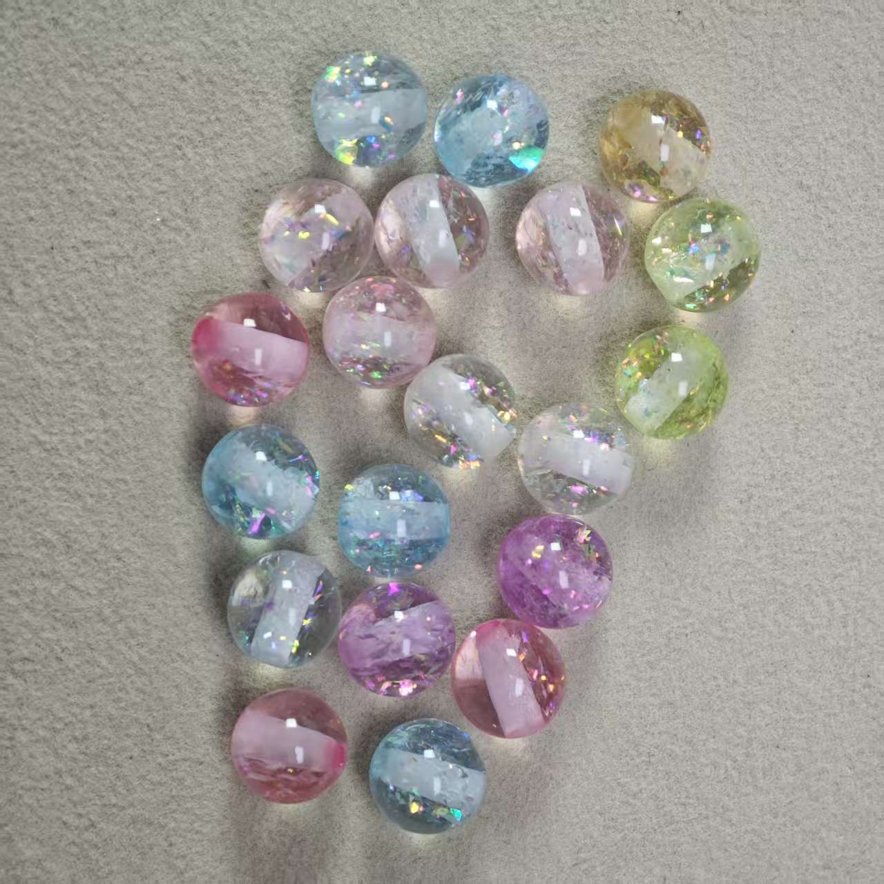 F030【20pcs】10mm glass beads