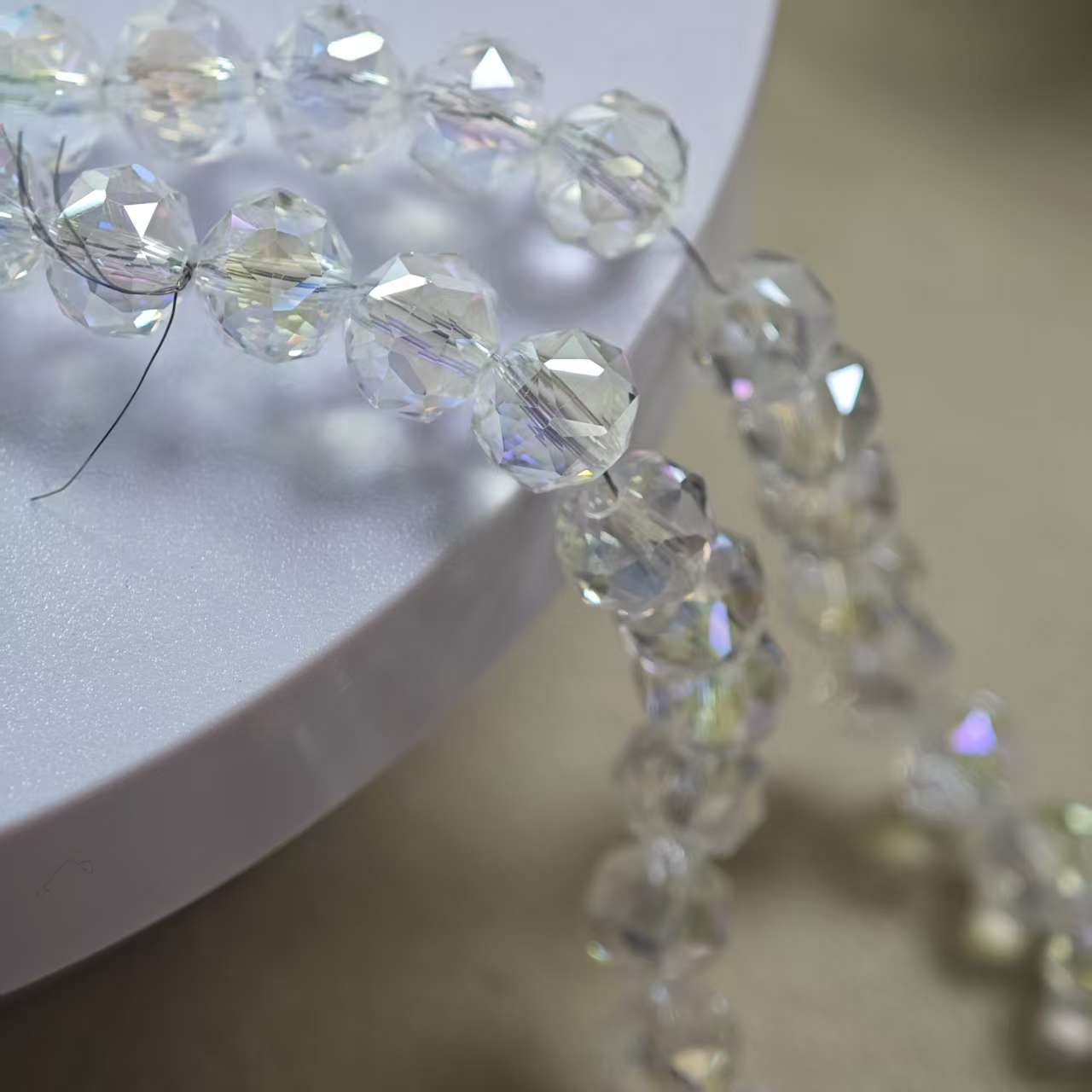 G011【1 string】6mm resin beads