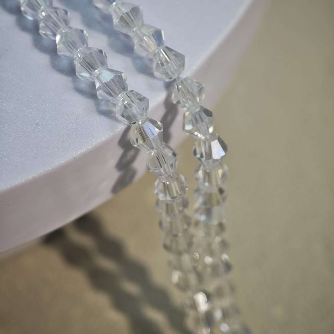 G050【2string】4.4mm resin beads