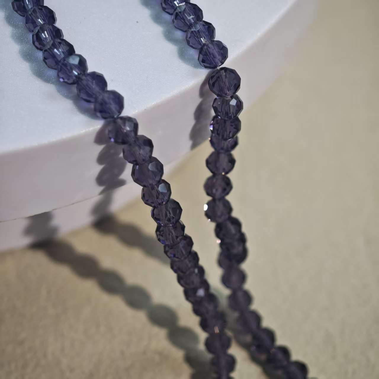 G051【2string】4.4mm resin beads