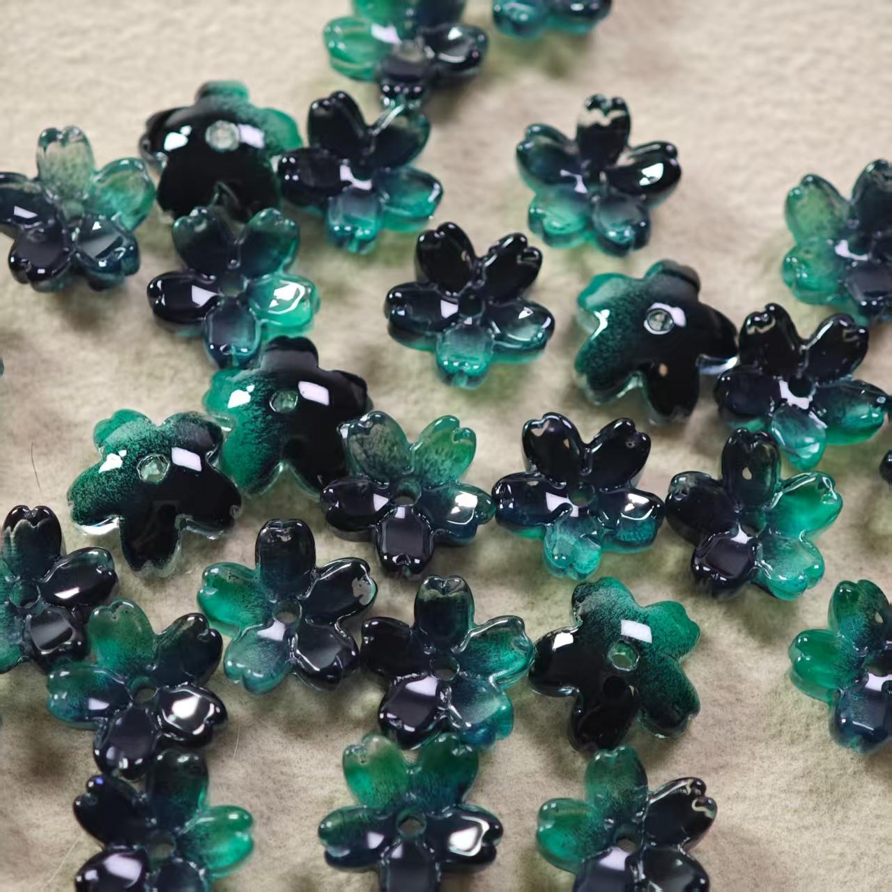 H034【30PCS】 10.5mm beads