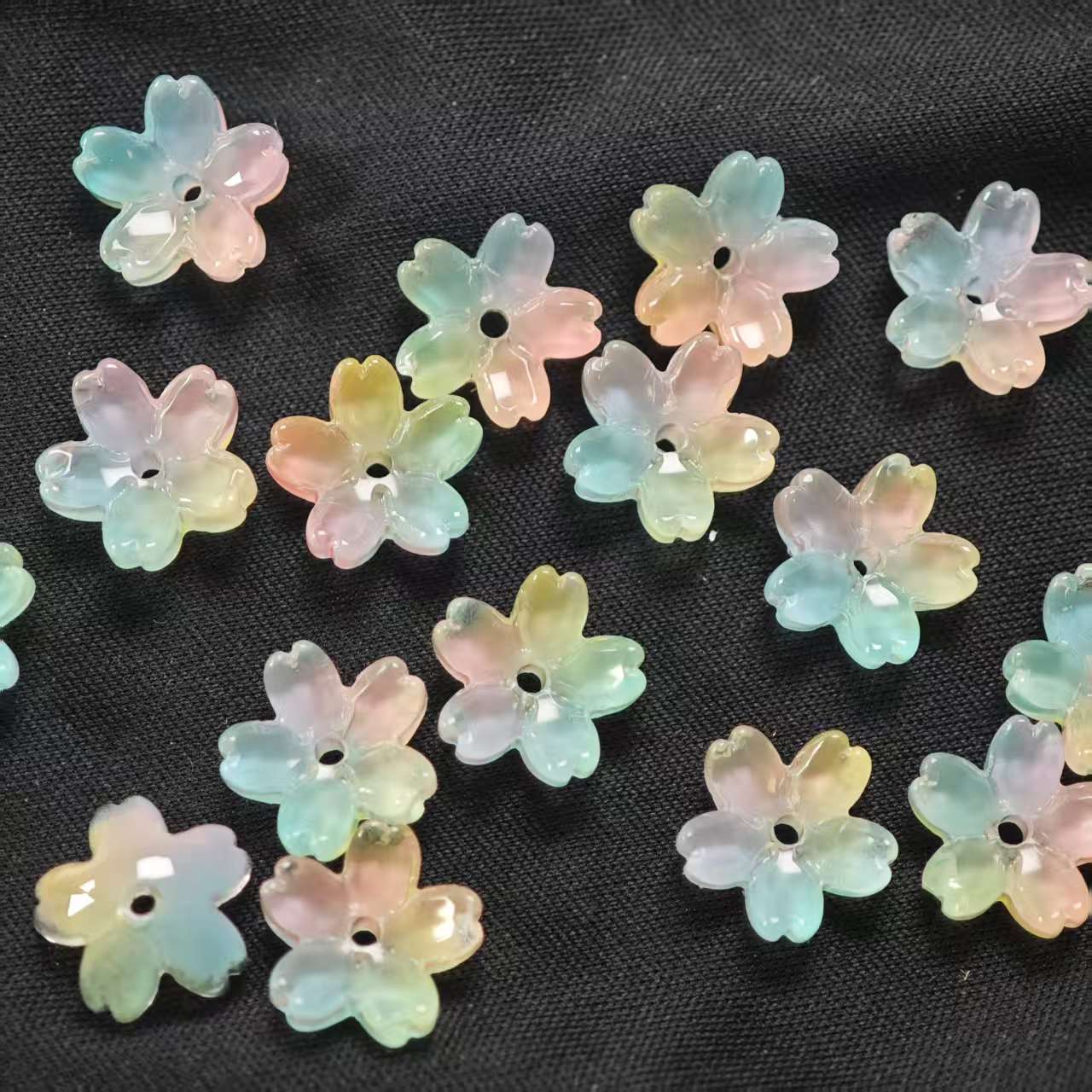 H035【30PCS】 10.5mm beads