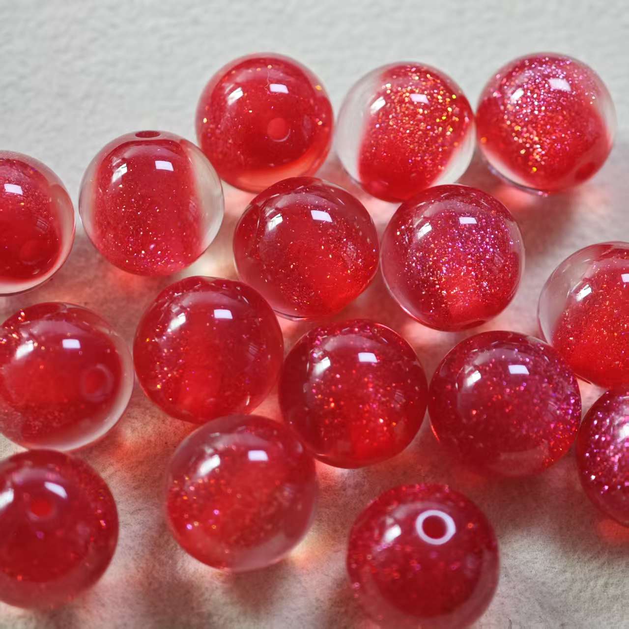 K035【20pcs】12mm resin bead