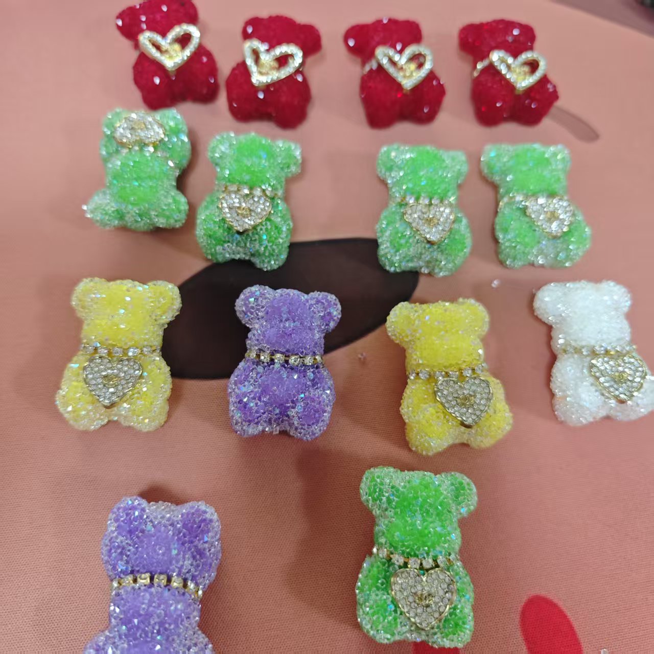 AJ035 Sugar Bear Love CC Pattern Charms