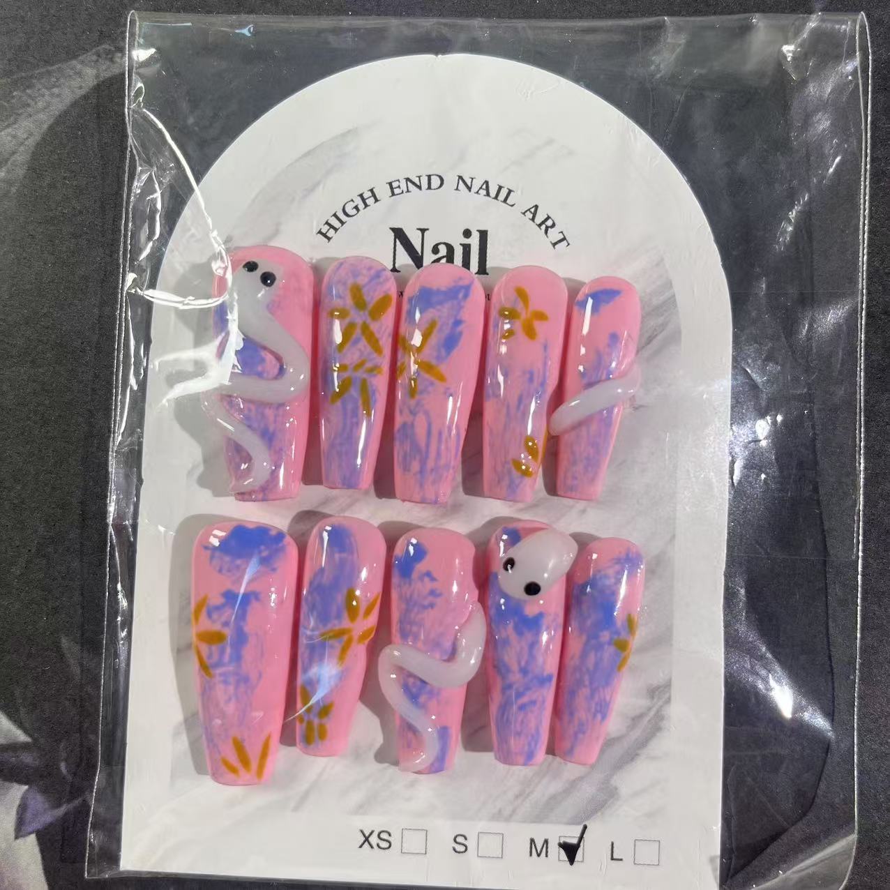 N022【Ready stock】nail charm(m code)