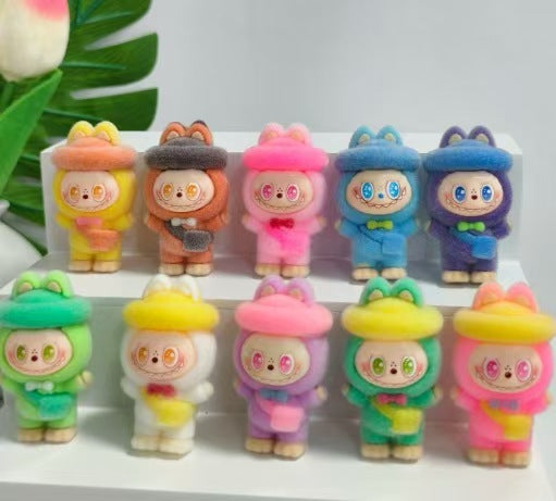 AJ523【10pcs】 labubu Plush Little Doll