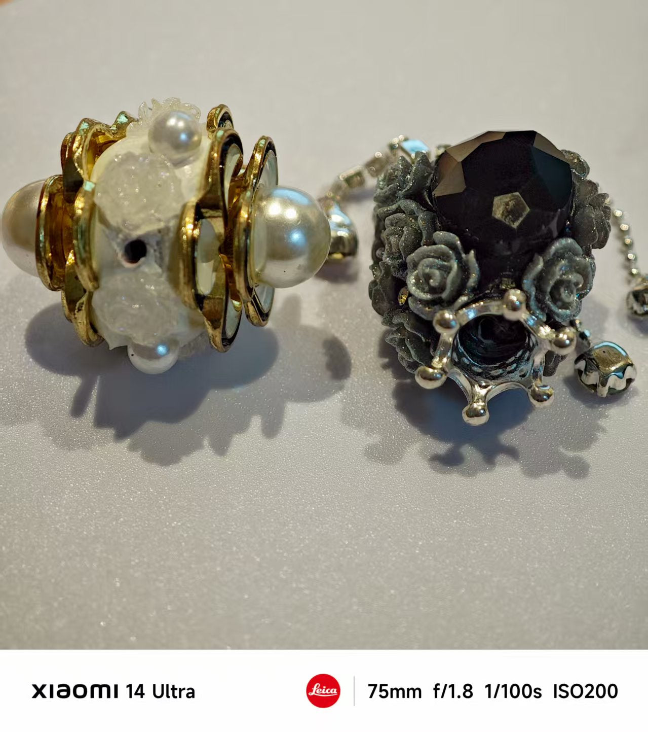 AJ413 【2pcs】 Jumbo Vintage Beads