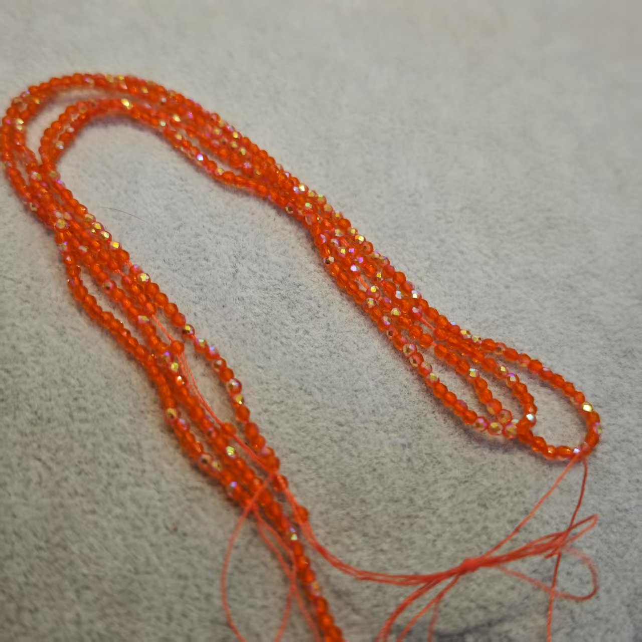 AJ248【2 Strands 1mm Seed Beads