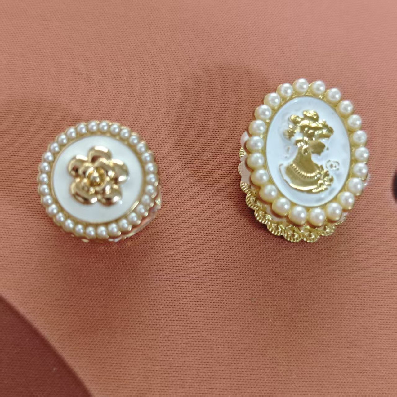 AJ097【Vintage Beaded Pendant