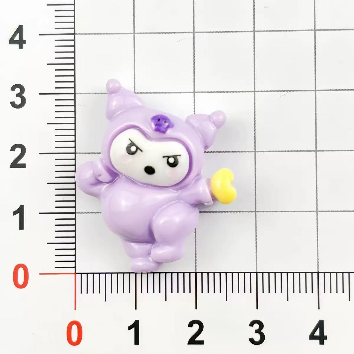 AJ258 【18pcs San Resin Charms (6 Styles × 3) - Cute DIY Craft