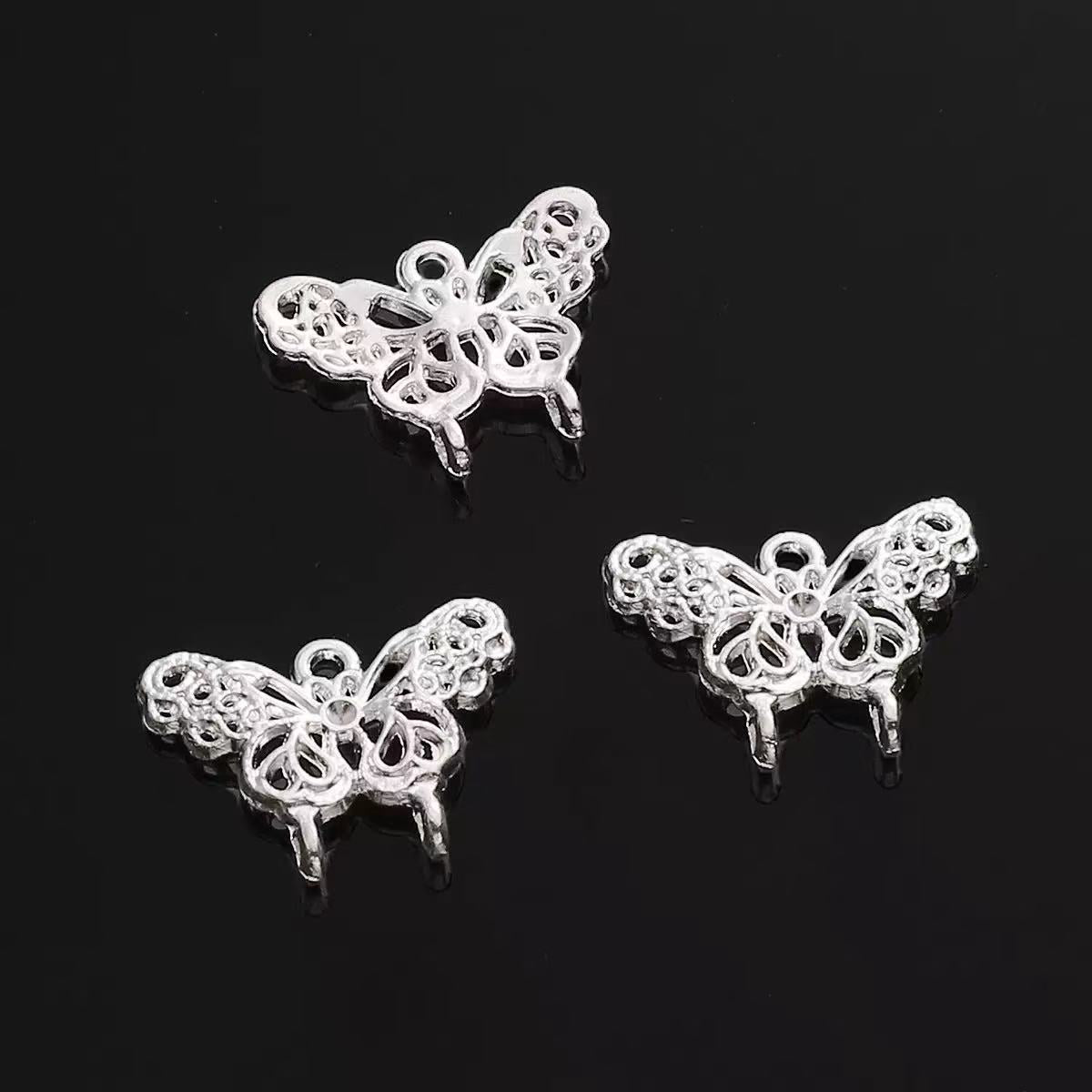 AJ112【Silver Butterfly Pendant