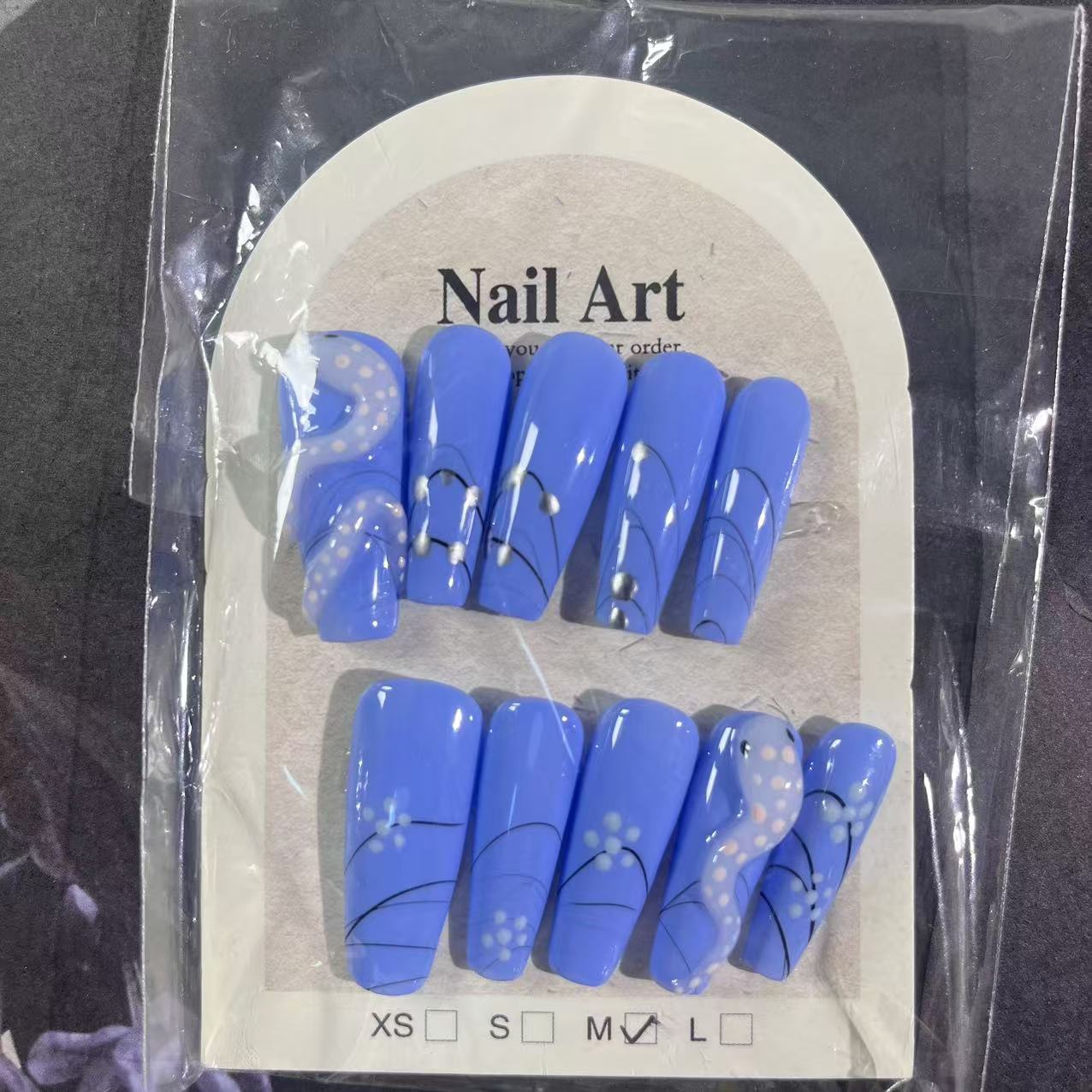 N033【Ready stock】nail charm(m code)