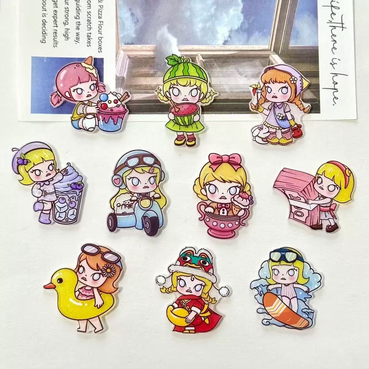 Yv021【presale】pop mart acrylic