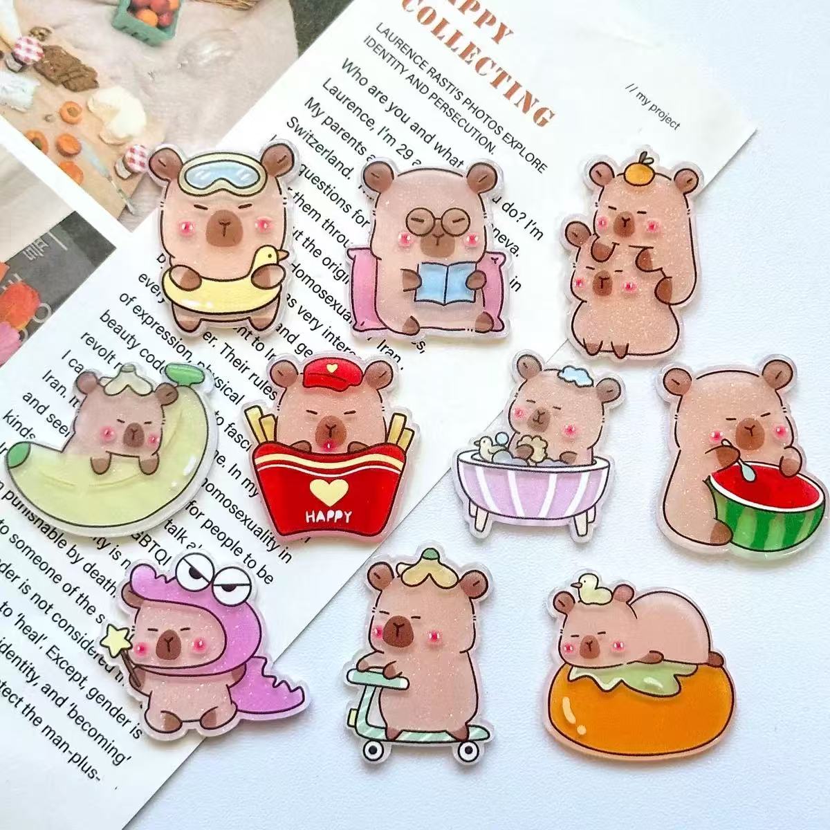 Yv046【presale】capybara acrylic