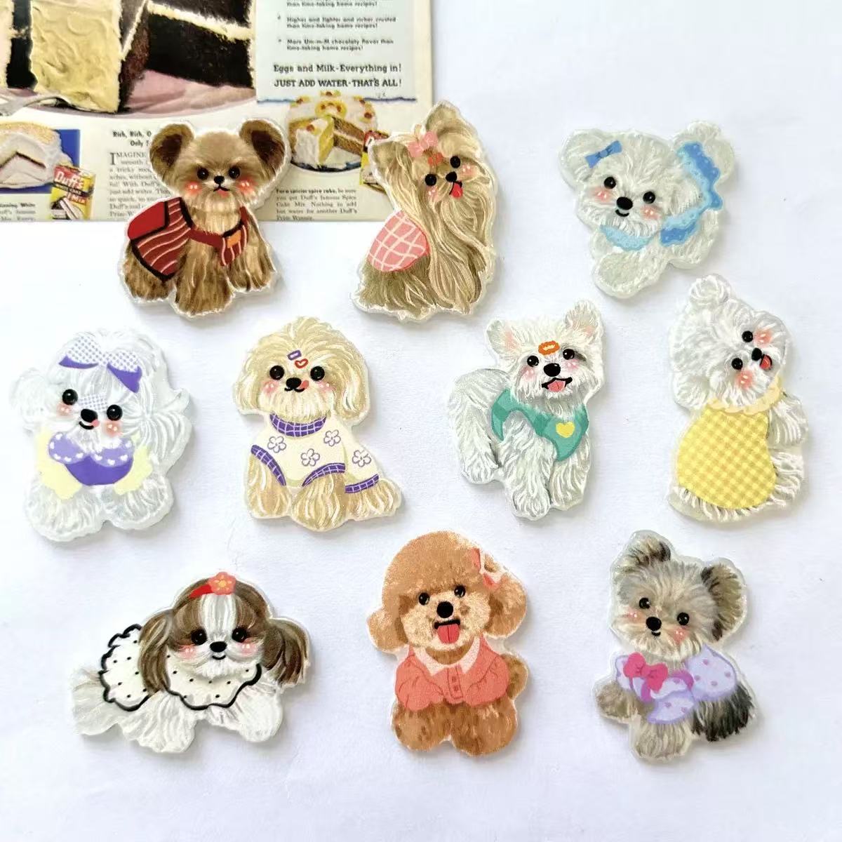 Yv031【presale】puppy acrylic